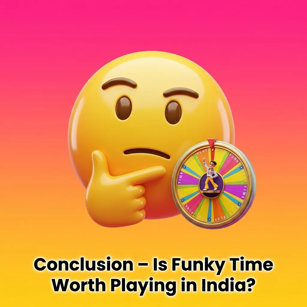 Funky Time live game show interface with bonus round multipliers